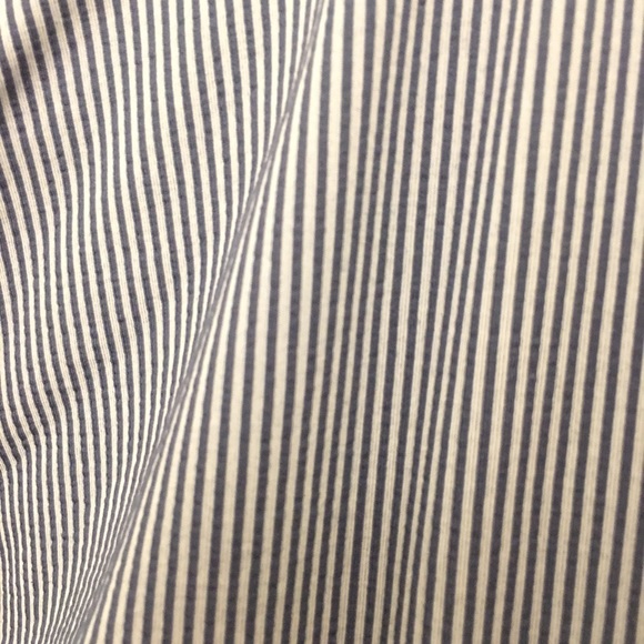 NEW Theory Andrizza Blue Striped Dress Sz4 - Picture 2 of 5